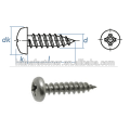 philip pan head cone end type C self tapping screws din7971